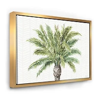 Designart - Mixed Botanical Greens palms IV