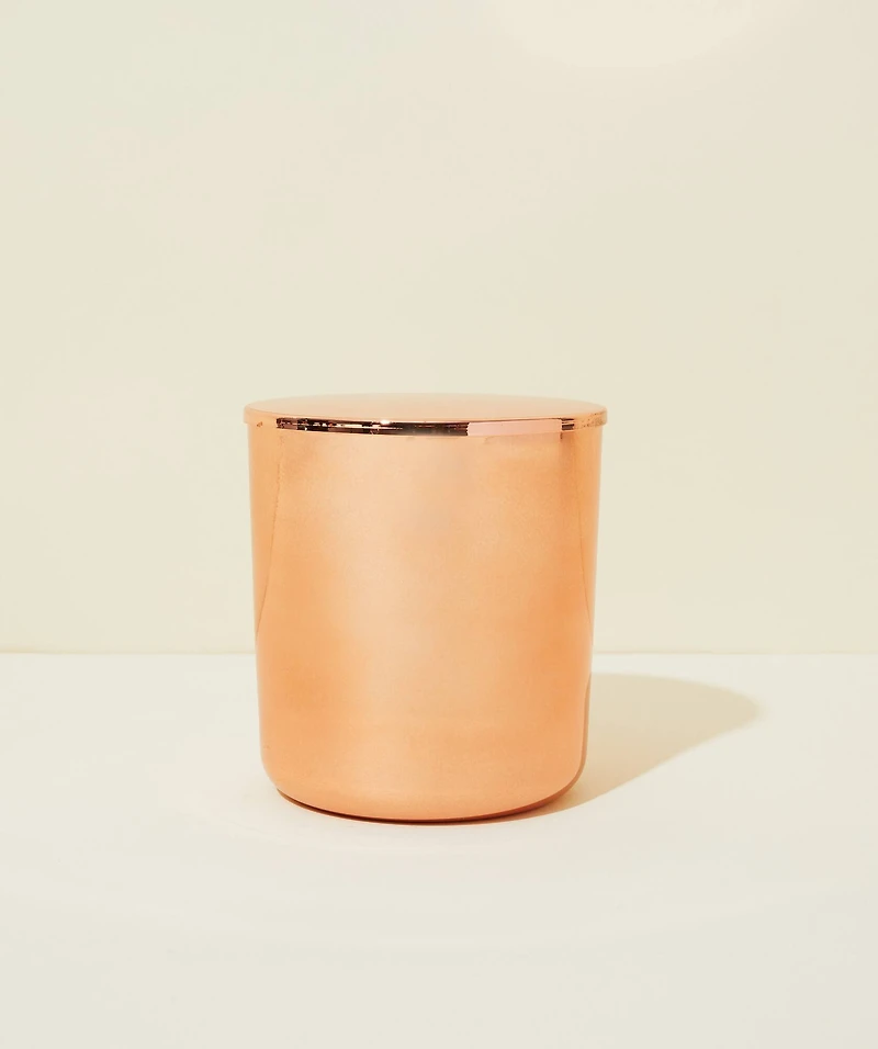 makesy 8oz. Lustrous Copper Aura Vessel + Lid, 12ct.