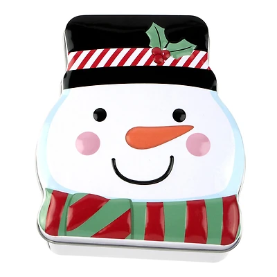Snowman Christmas Tin by Makery™