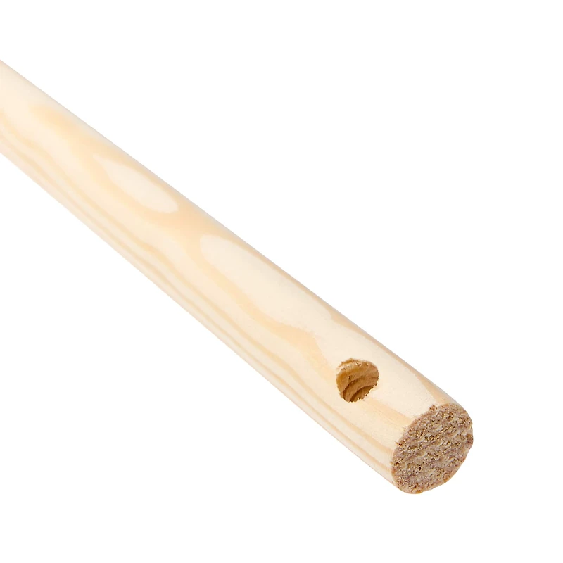 Pre-Drilled Wood Dowel by Loops & Threads®