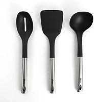 Oster Palladium 8-Piece Black Aluminum Cookware Set