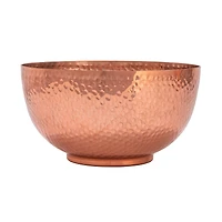 Hello Honey® Copper Finish Round Hammered Metal Bowl Set
