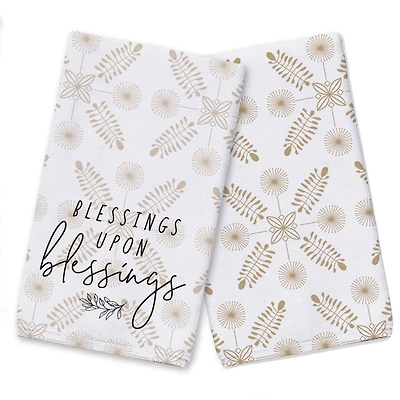 Blessings Upon Blessings Tea Towel Set