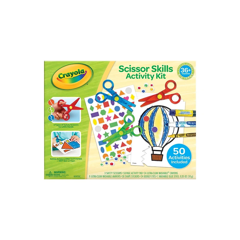 Crayola® Toddler Scissor Skills Activity Kit