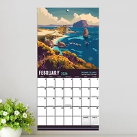 2026 National Parks-Art Mini Calendar
