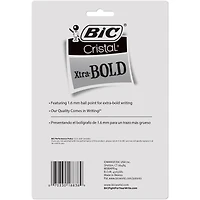 BIC® Cristal Xtra Bold Fashion Ballpoint Pen, 2 Packs of 24