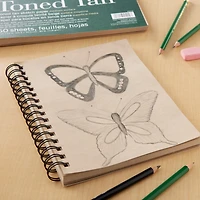 Strathmore® 400 Series Recycled Toned Tan Sketch Paper Pad