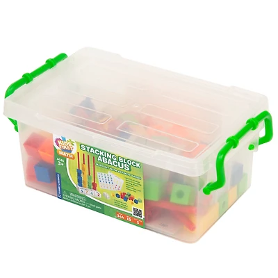 Thames & Kosmos Stacking Block Abacus Math Kit With Activity Cards