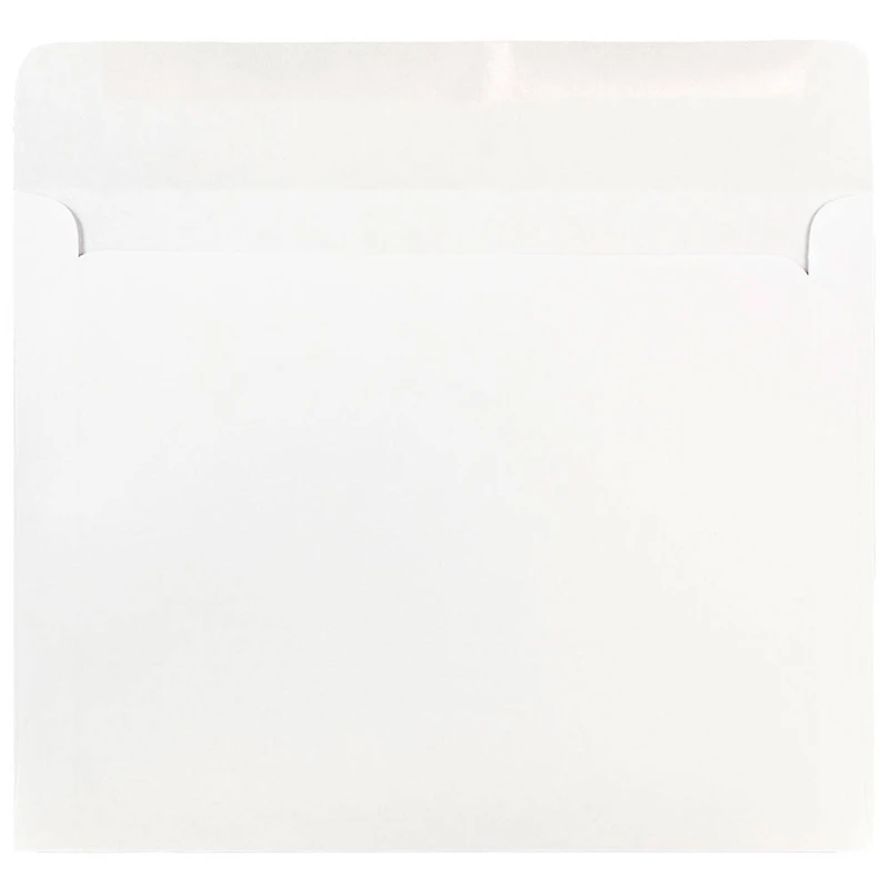 JAM Paper 8.75" x 11.5" White Booklet Commercial Envelopes, 50ct.
