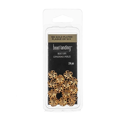8mm Metal Bead Caps