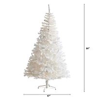 7ft. Unlit White Artificial Christmas Tree