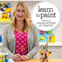 Apple Barrel® Art Lessons Paint & Brush 34 Piece Set