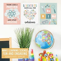 Hadley Designs 11" x 14" Boho Science Bulletin Board Classroom Décor Posters Set