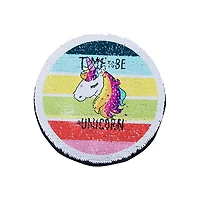 Craft Express 7" Sublimation Round Sequin Patches