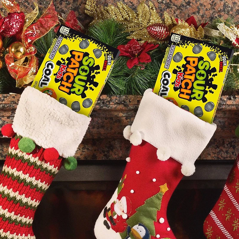 Sour Patch Kids Coal Soft & Chewy Candy