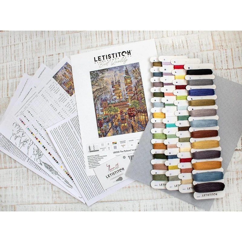Letistitch The Palace Counted Cross Stitch Kit