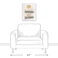 Fall Farmers Market Signs Canvas Wall Art