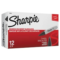 12 Packs: 12 ct. (144 total) Sharpie® Medium Chisel Tip Permanent Marker