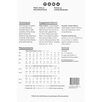 Grainline Studio Cortland Trench Coat Sz 0-18 Pattern