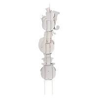 Glitzhome® 48" JOY Snowman Yard Stake, Horizontal or Vertical
