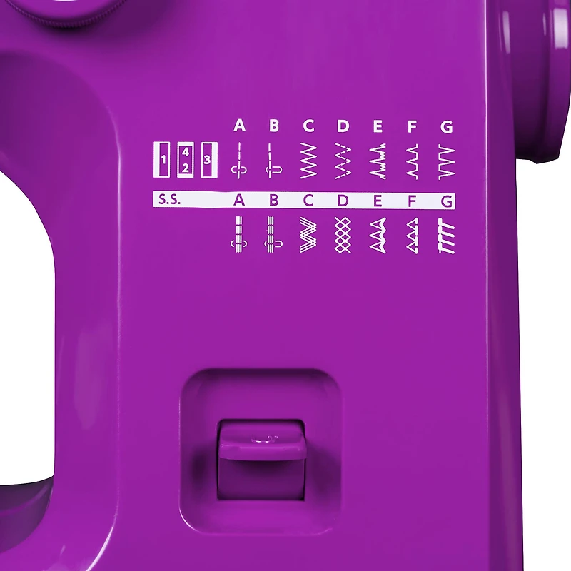 Janome Purple Majesty Easy-to-Use Sewing Machine
