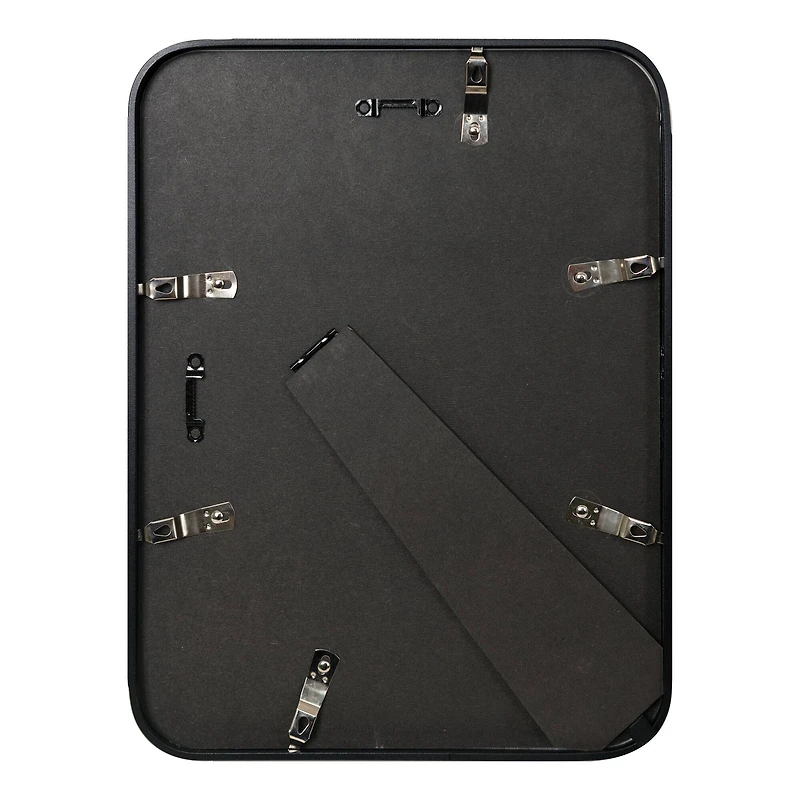 Expressions™ 5" x 7" Black Rounded Frame with Mat by Studio Décor®