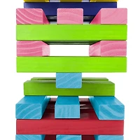 Toy Time Nontraditional Giant Wooden Blocks Tower Stacking Game