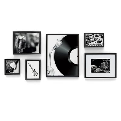 6 Piece 123 Gallery Wall Frame Set by Studio Décor