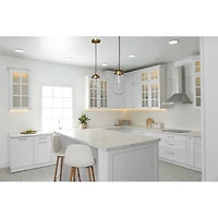 Hello Honey® Robert Stevenson Lighting Shiloh Metal & Glass Ceiling Light