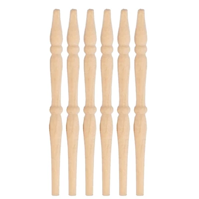 Houseworks® 1-9/16" Tapered Turned Spindles, 6ct.