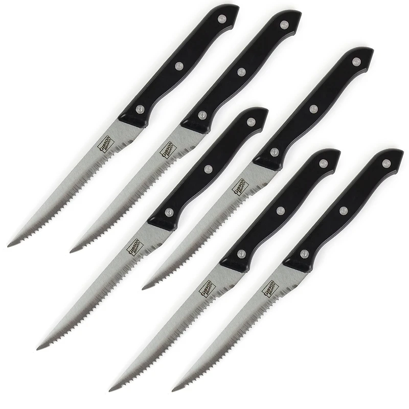 Gibson Home® Wildcraft 15-Piece Stainless Steel Cutlery Set with Pinewood Cutting Board