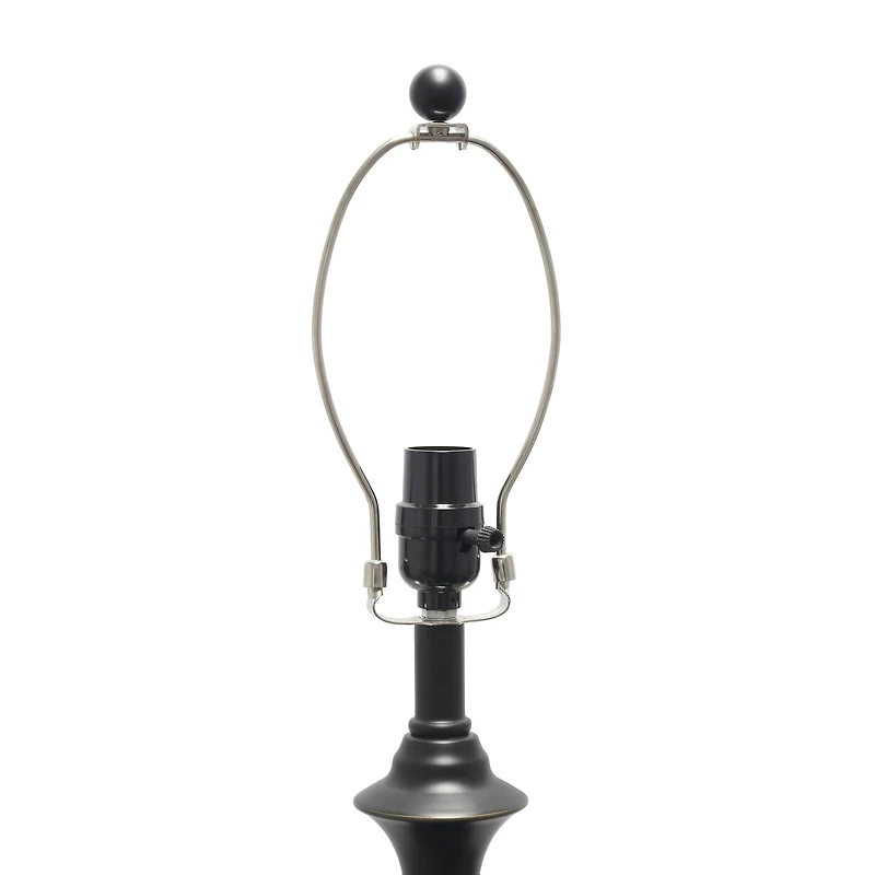 Lalia Home 3-Piece Restoration Bronze Lamp Set