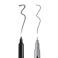 Black Dual Tip Permanent Markers, 2ct. by Artist's Loft™