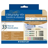 Staedtler® Deluxe 33 Piece Calligraphy Set