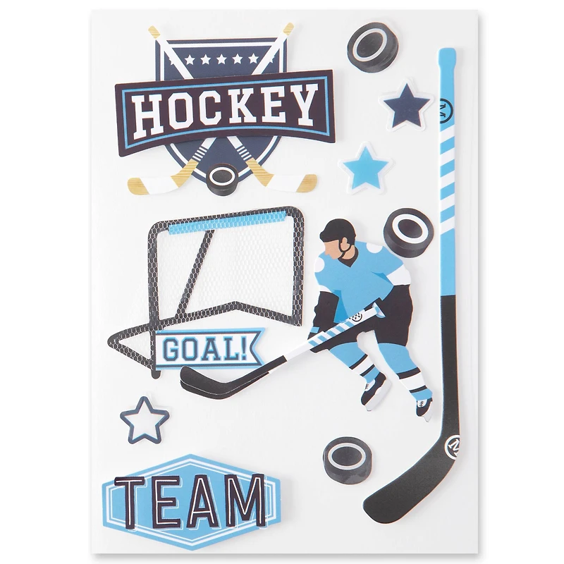 Hockey Chipboard Stickers by Recollections™
