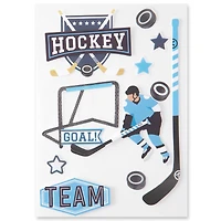 Hockey Chipboard Stickers by Recollections™