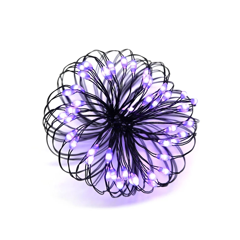 50ct. Purple & White LED String Lights by Ashland®