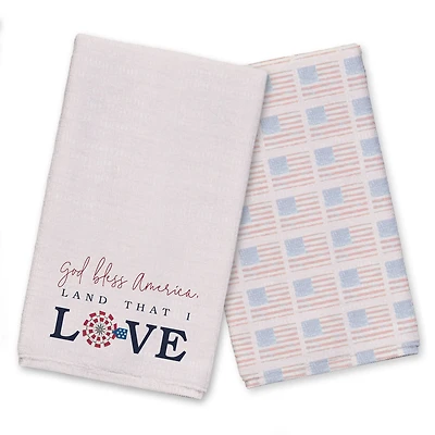 Designs Direct Land That I Love Tea Towel Set
