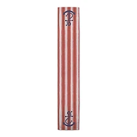 Red Stripes & Anchors Poly Twill Table Runner