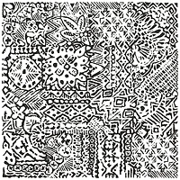 FloorPops Reo Charcoal Peel & Stick Floor Tiles