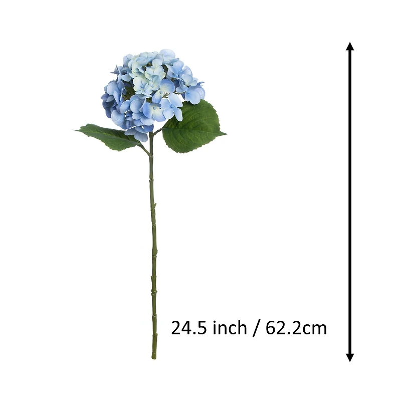 24.5" Blue Hydrangea Real Touch Stem by Ashland®