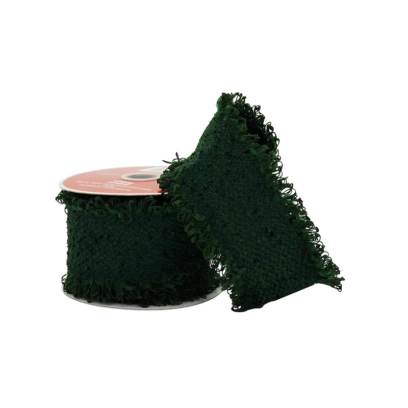 2.5" x 9ft. Green Knit Ribbon by Celebrate It®