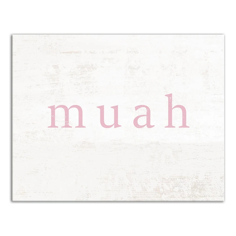 Muah Canvas Wall Art