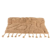 Hello Honey® 71" x 47" Natural Tactile Elegance Hand-Woven Rug