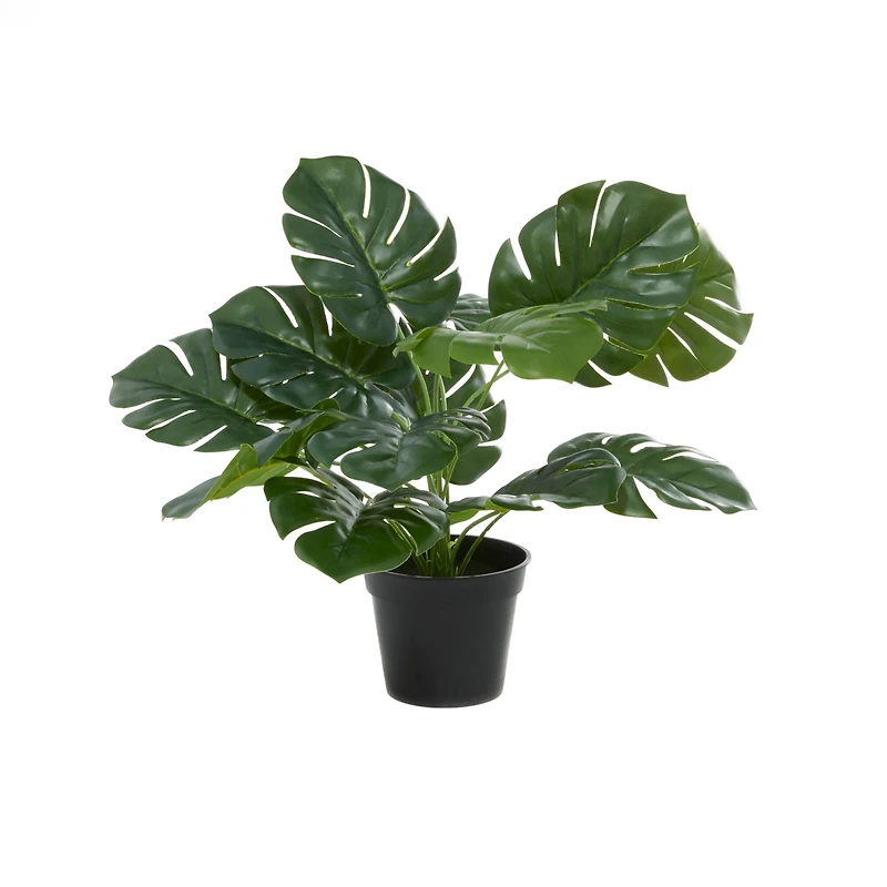 Green Plastic Traditional Artificial Foliage, 16" x 21" x 20"