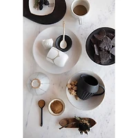 Hello Honey® Espresso Mango Wood Cheese Cutting Board with Leather Handle