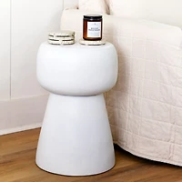 Hello Honey® Eggshell Round Terrazzo Coaster Set