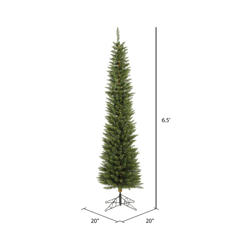 6.5ft. Unlit Durham Pole Pine Artificial Christmas Tree