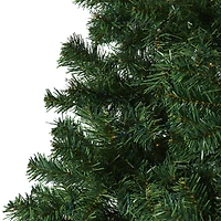 7.5ft. Pre-Lit Northern Tip Pine Artificial Christmas Tree, Clear LED Lights