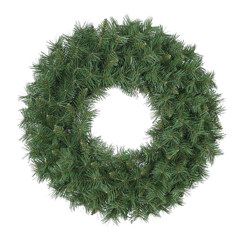 24" Round Valley Pine Wreath